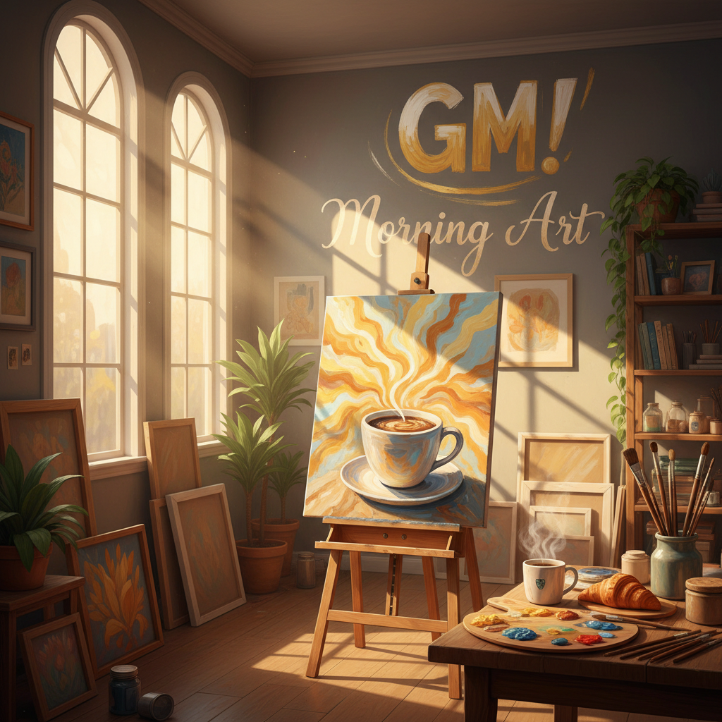 GM!
Show me your morning Art !nb